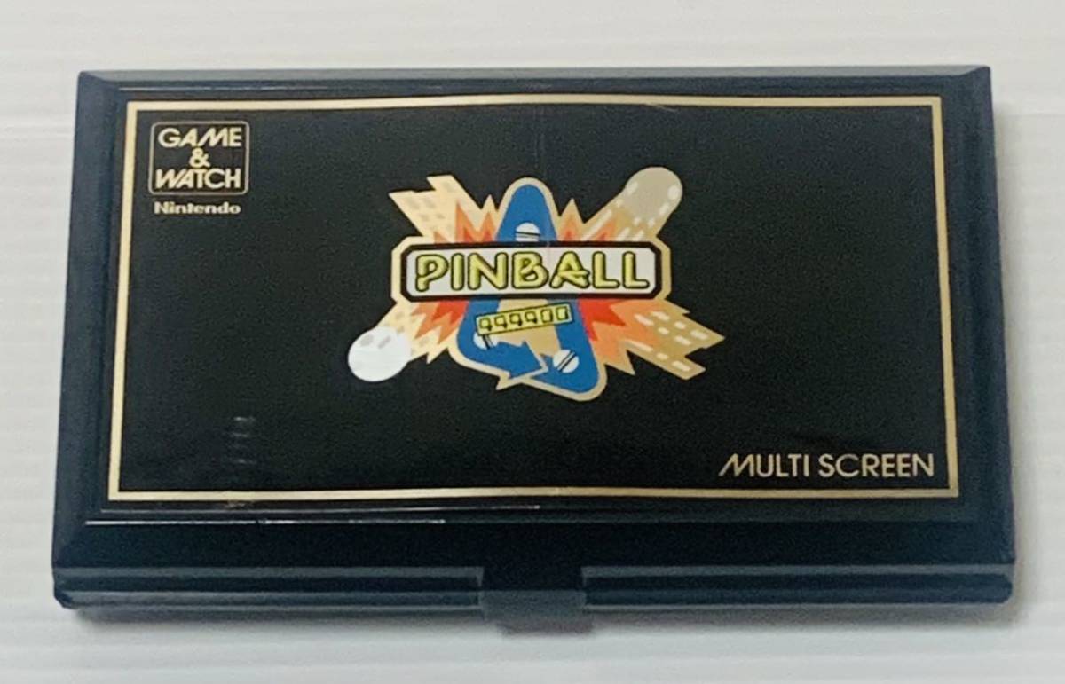 ゲームウォッチ ピンボール マルチスクリーン PB-59 動作確認済み GAME&WATCH 任天堂 PINBALL ニンテンドー 1円スタート