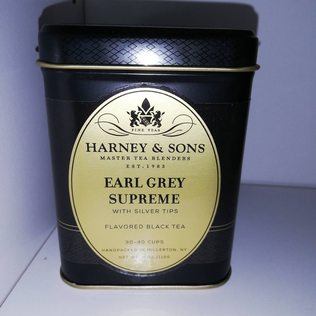 紅茶缶 アールグレイ シュプリーム 112g Harney & Sons ハーニー&サンズ【新品・送料込】