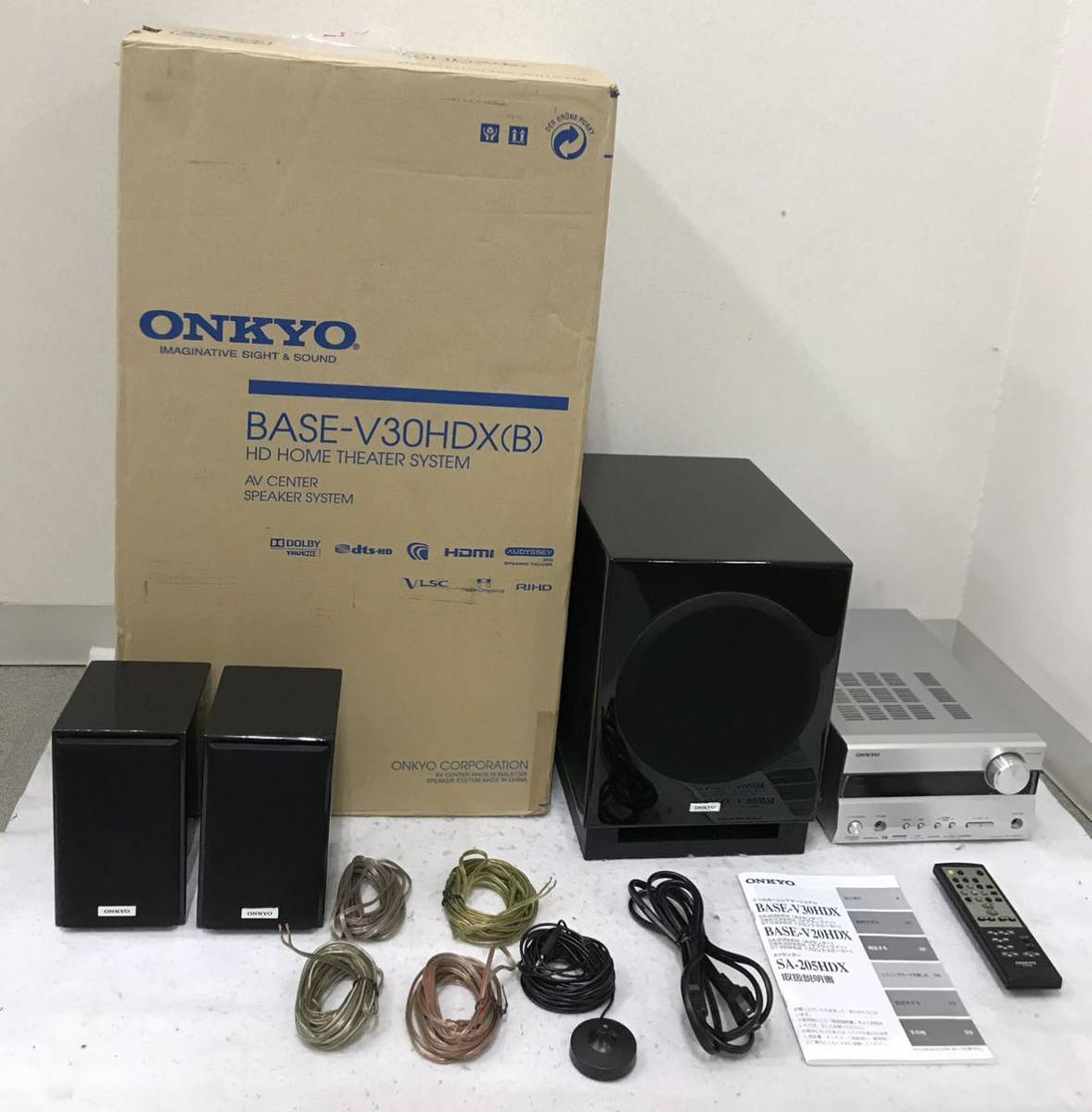 ONKYO BASE-V20HDX(B) ホームシアター 5.1ch-