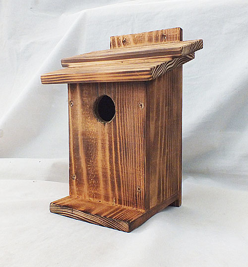  bird watch ng.,. Japanese cedar. hand made nest box.. domestic production Japanese cedar material . work made.