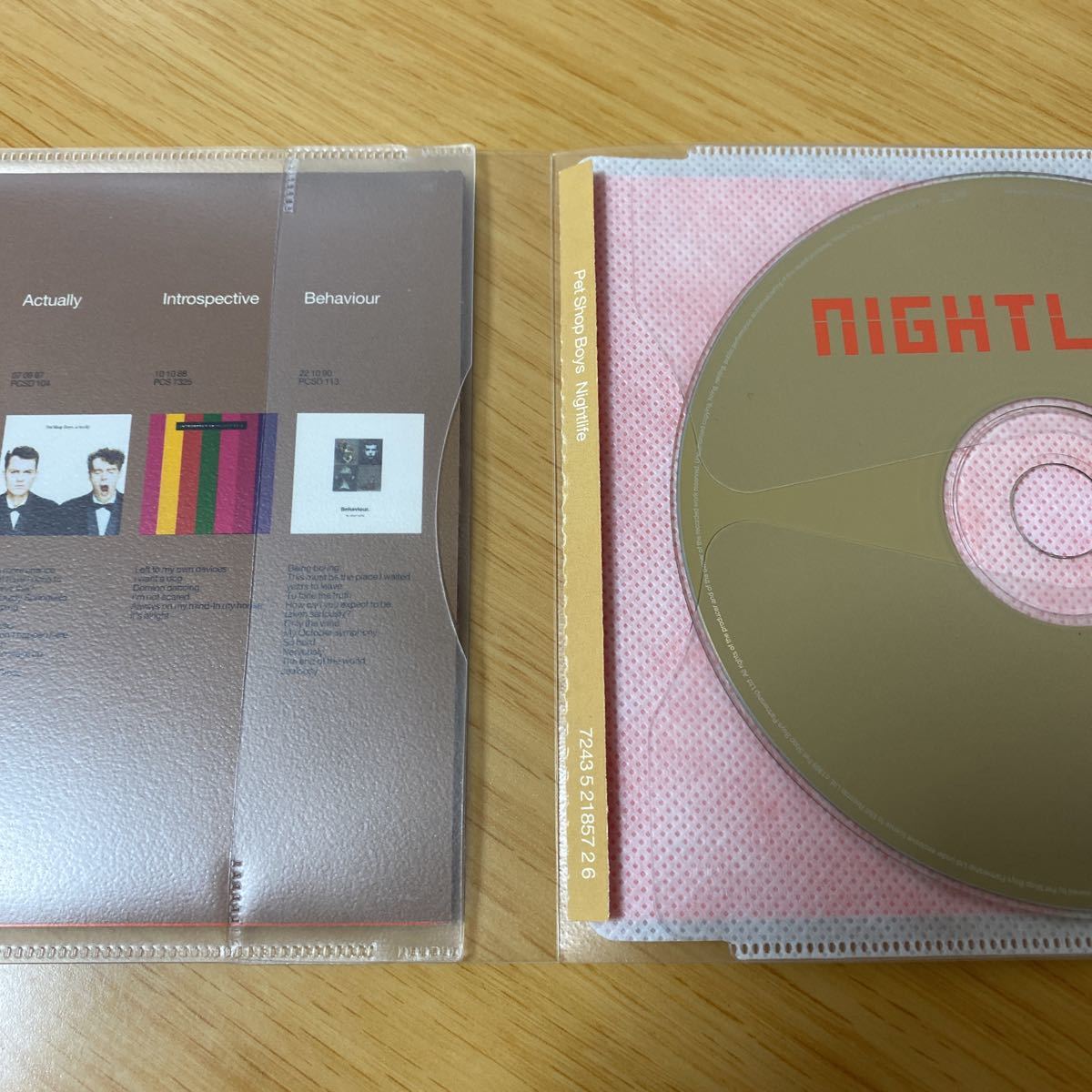 【美品】CD Pet Shop Boys / Nightlife_画像3
