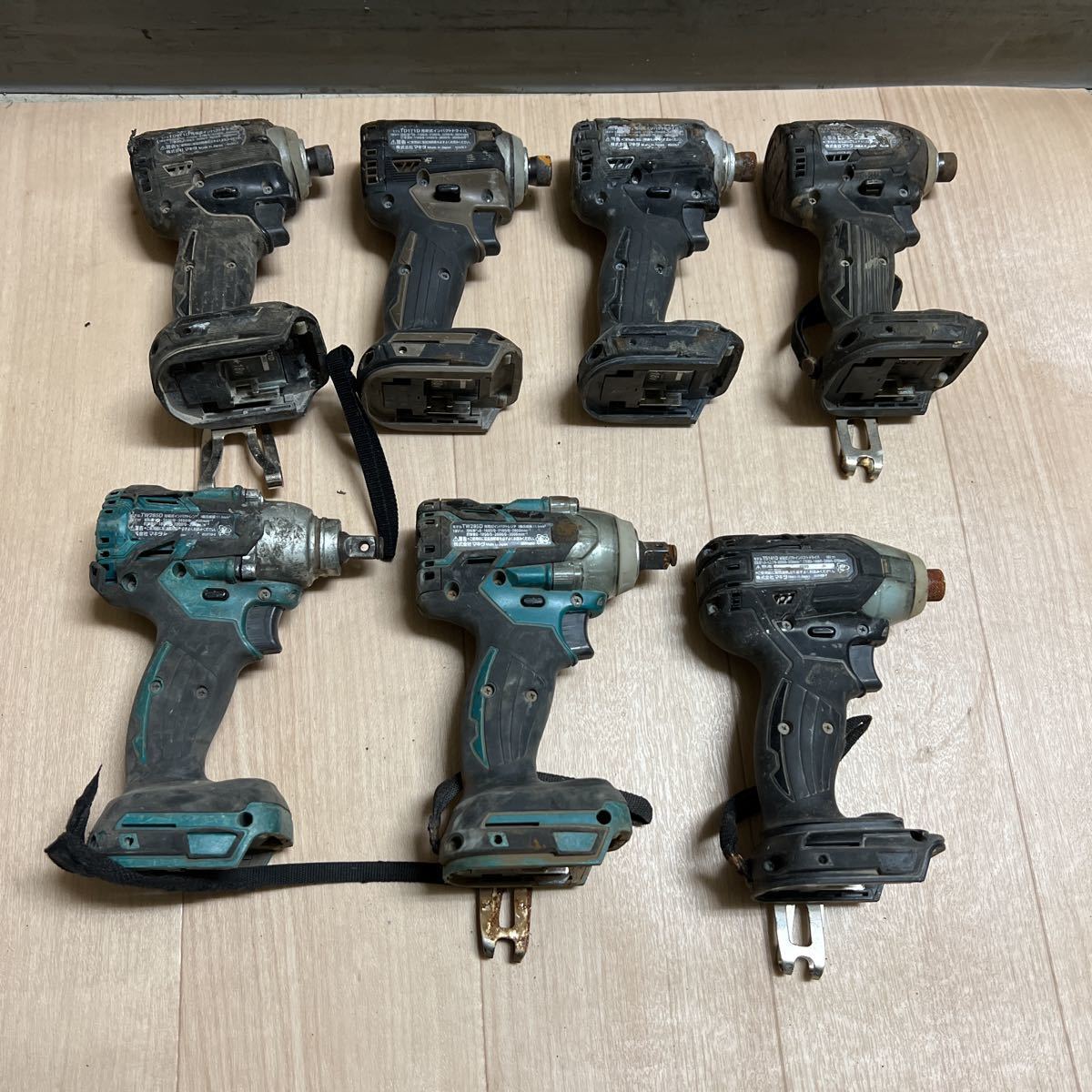 マキタ インパクトドライバ 18V 電動工具 7台セット ジャンク bpbd