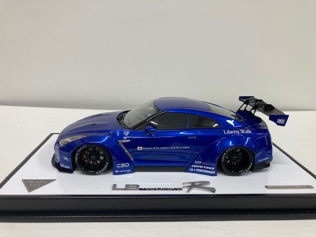 メイクアップ リバティウォーク LB ワークス1/18 R35 GT-R 15/60 www
