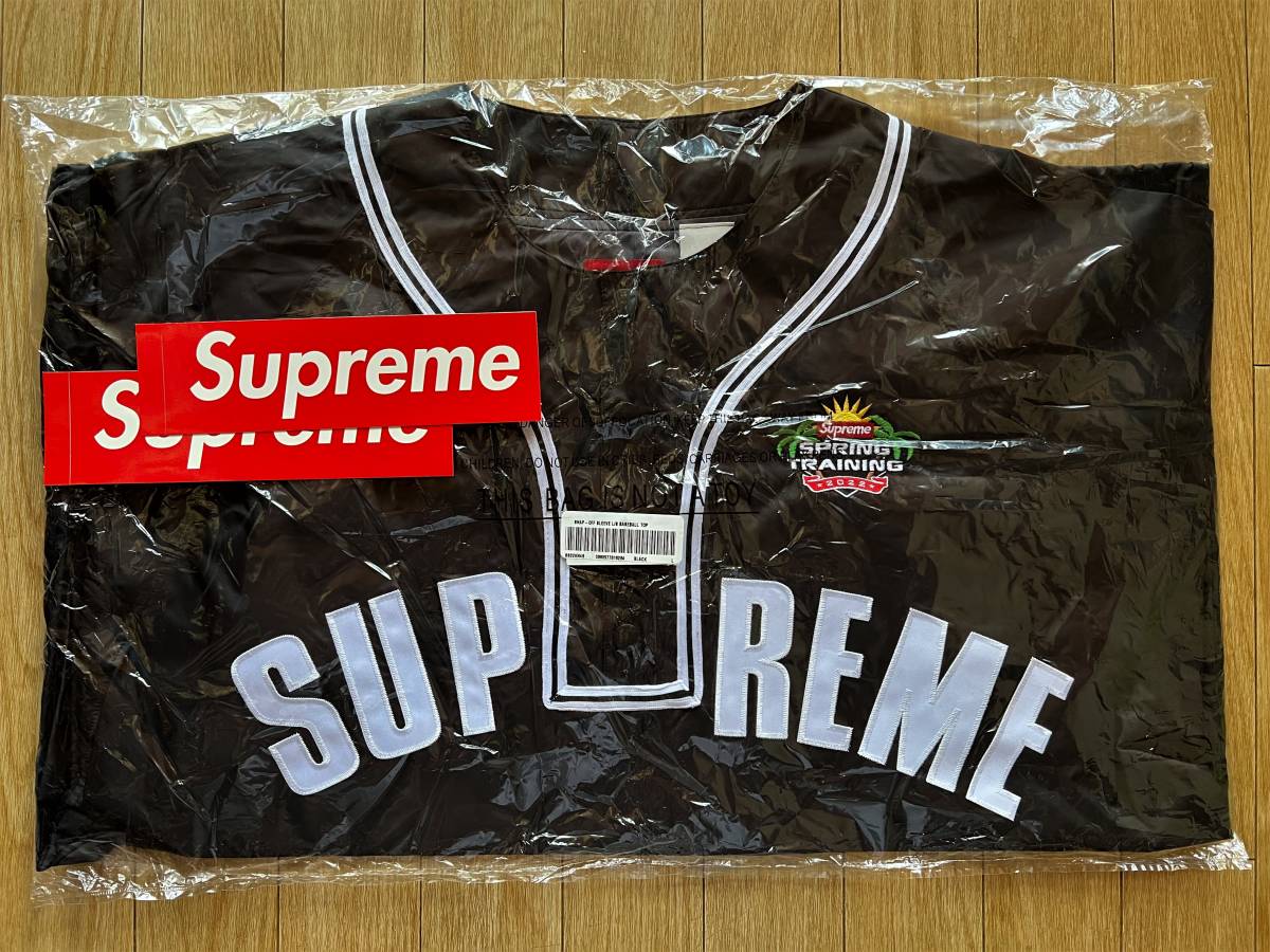 Supreme Snap-Off Sleeve L/S Baseball Top 新入荷アイテム www.knee