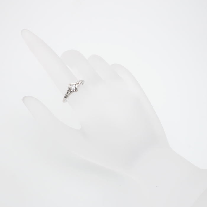 FOREVER MARK フォーエバーマーク エターナル コレクション リング 11号 D:0.15ct PT900 #11 指輪 美品 仕上済◆中古A+ランク【005】_画像6