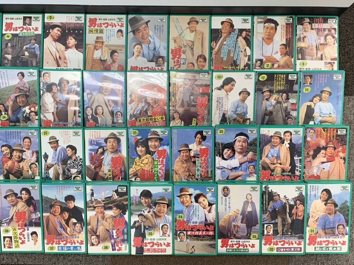 男はつらいよ VHS 第1〜37作　39,46,47作　おまとめ　寅さん_画像2