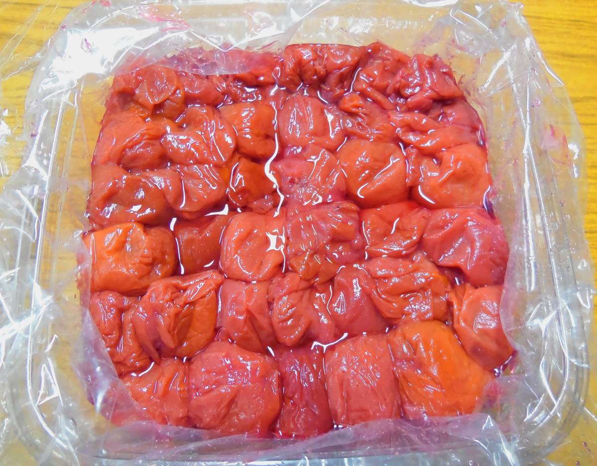 紀州みなべ産つぶれ梅(伝統製法・すっぱいしそ漬け・減農薬)1kg_画像1