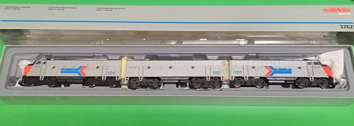 即決☆marklin☆メルクリンNo.37621Amtrack機関車☆5極モーター 即決☆marklin☆メルクリンNo.37621Amtrack機関車☆5極モーター