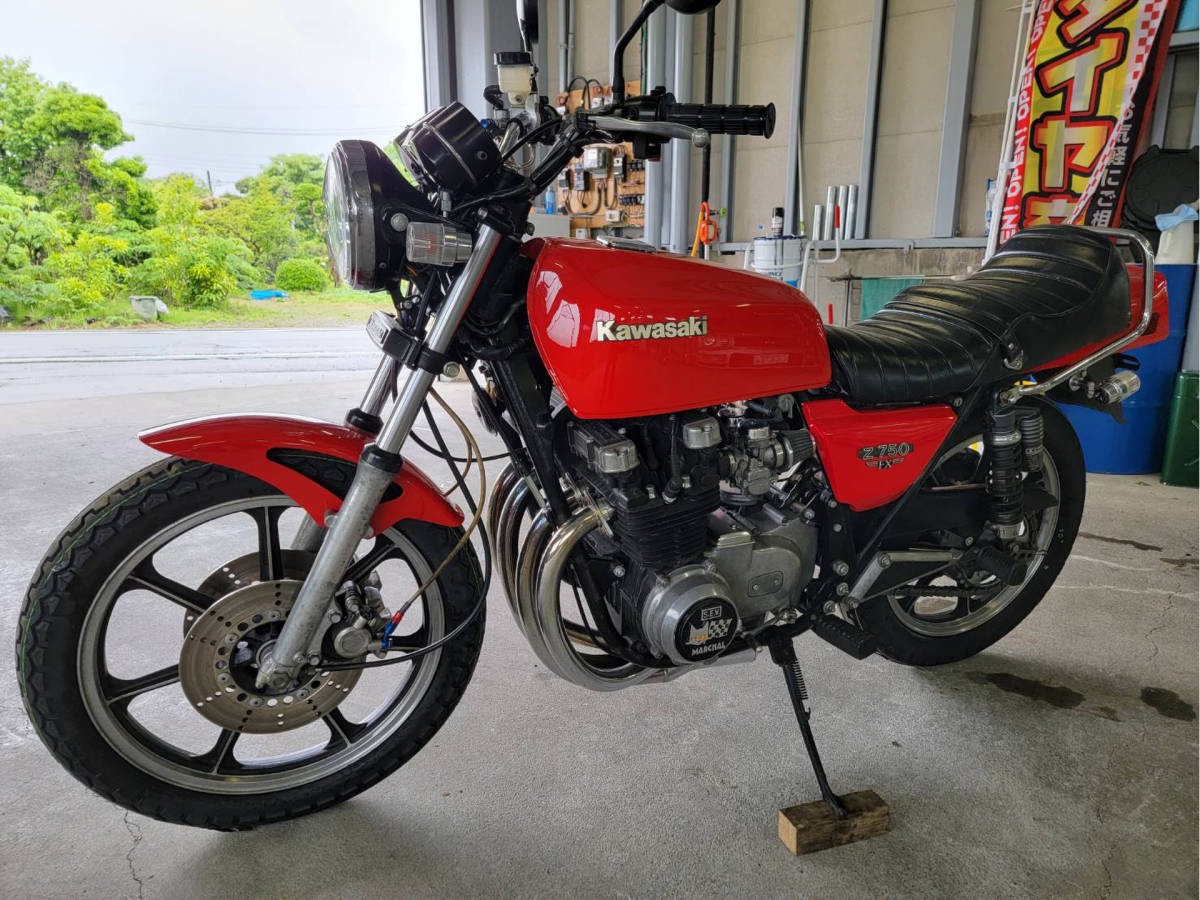 Yahoo!オークション - 【国内物】Z750FX 3型 昭和56年登録 予備 Yahoo!オークション - 【国内物】Z750FX 3型 昭和56年登録 予備