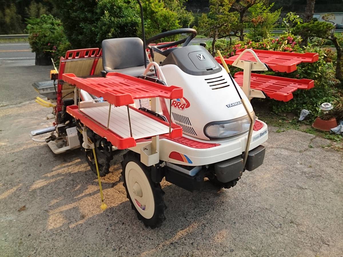 ☆ ヤンマー 田植機 RR4 4条 施肥機 美品 www.nickstellino.com