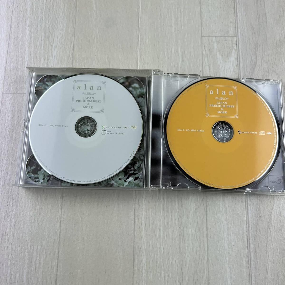 alan / JAPANESE PREMIUM BEST & MORE CD2枚+DVD_画像4