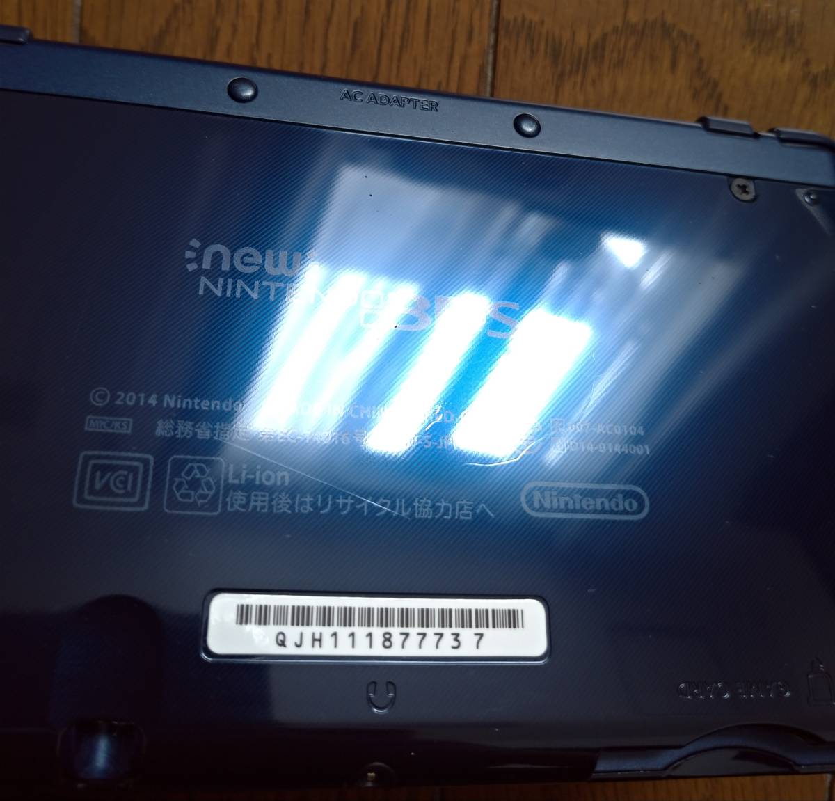 NEWニンテンドー3DS LL NEW NINTENDO 3DS LL メタリックブルー 中古品 不具合なし 充電器 タッチペン（3DS LL） SDカード（4GB） 送料無料