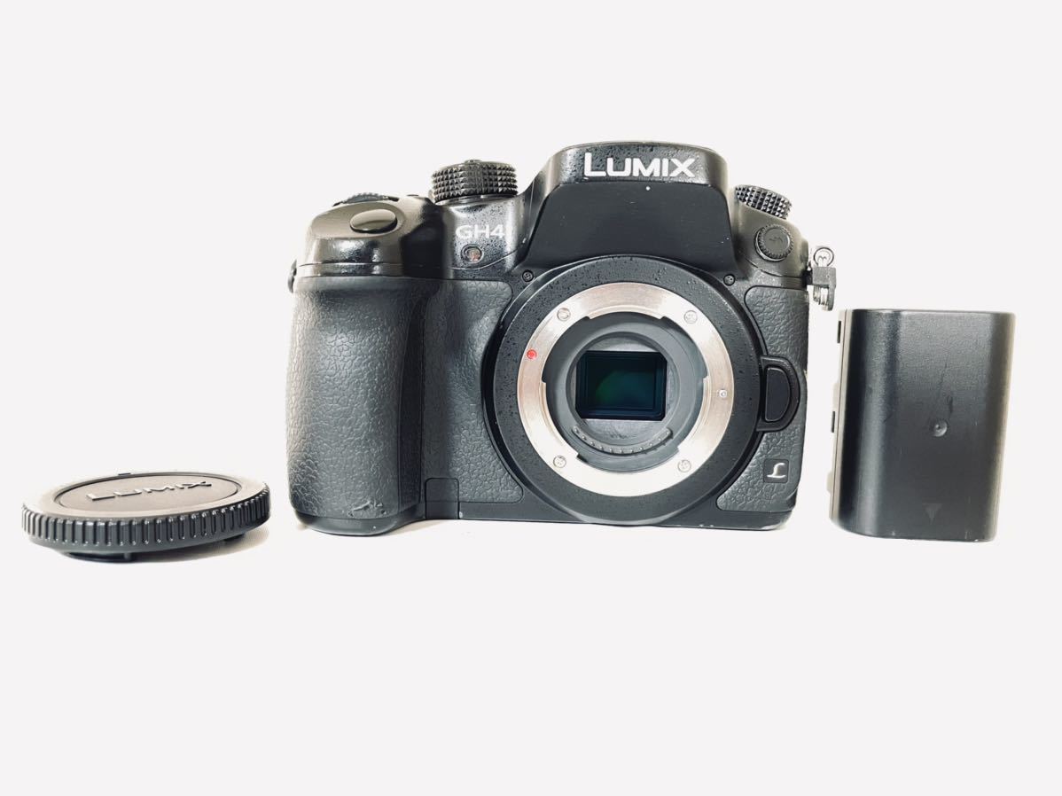☆実用良品☆Panasonic パナソニック LUMIX DMC-GH4 ボディ#1☆完動品