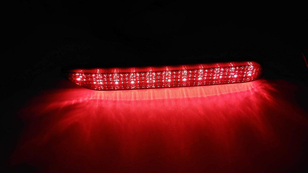 スモークレンズ トヨタ 42連 LED リフレクター リアバンパー ライト ランプ　アルファード アルファードハイブリッド GGH AGH AYH 30W 35W_画像4