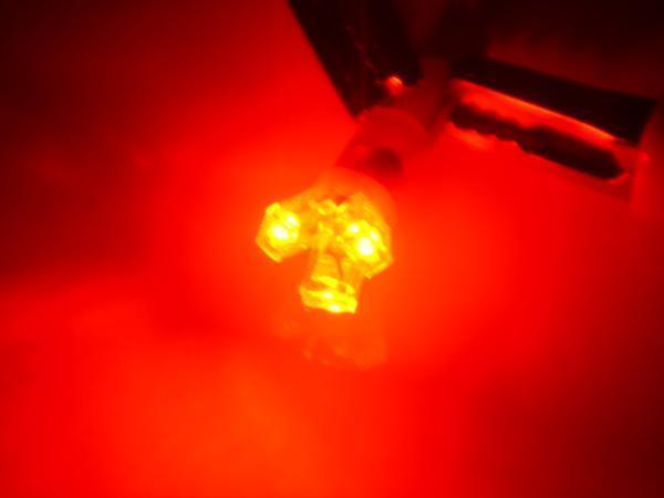  широкоугольный рассеивание модель *T5 type цветение 3 полосный LED клапан(лампа) красный красный 1 шт из 