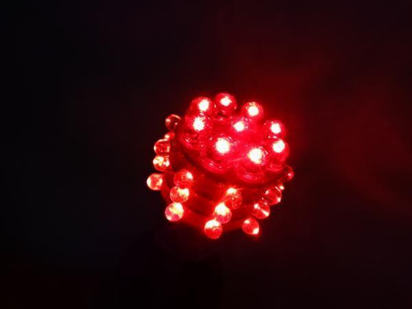 T20型ダブル36連LED球　レッド 　ＢＭＷ・MINI　等_画像1