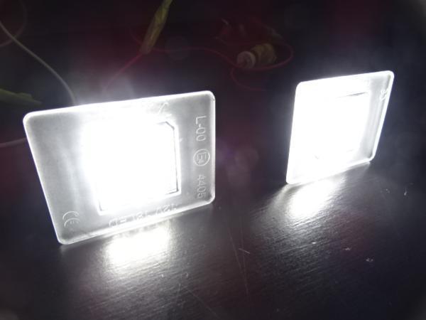 ベンツ キャンセラー 内蔵 LED ナンバー灯　ライセンスランプ ＧＬＡクラス Ｘ１５６/Ｗ１５６ GLA180 GLA200 GLA220 GLA250 GLA45 AMG_画像1