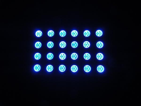 ブルー　SMD24連LEDルームランプ　カーテシ　ドア　トランク_画像1