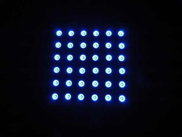 SMD 36連 LED ルームランプ　青 ブルー　ドア カーテシ トランク ランプ　ソケット付属　12V車 　T10ウェッジ　T10×28～T10×42　BA9s_画像1