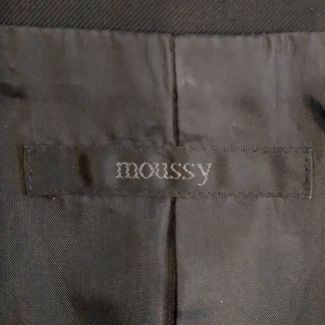 ジャケット　moussy　ブラック　黒　レディース　サイズ2　