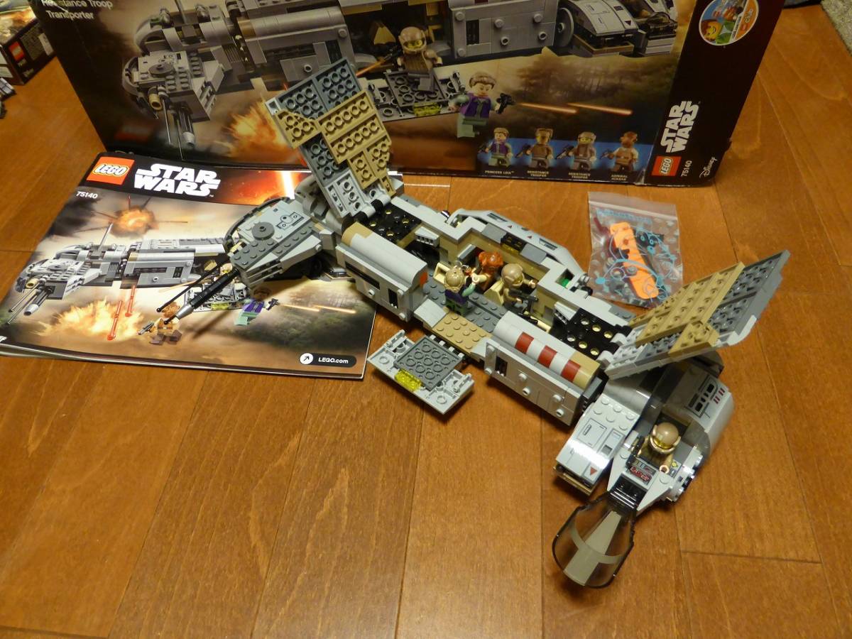 レゴ スターウォーズ 4種 美品 75131 / 75135 / 75140 / 75176 おまけ付き LEGO STARWARS