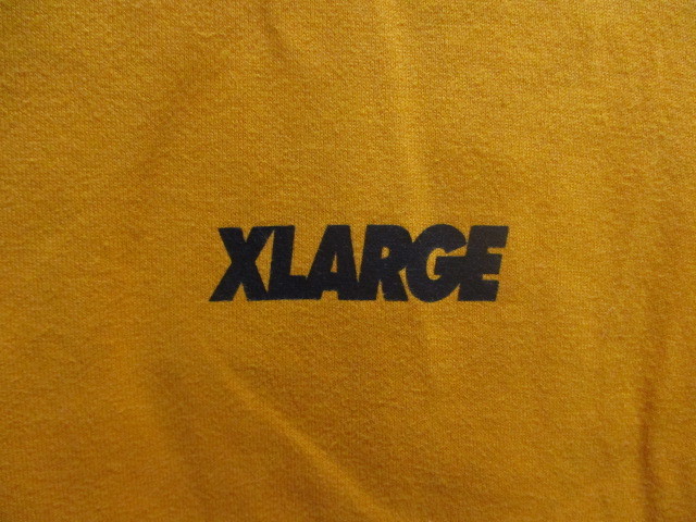 X-LARGE　エクストララージ　Tシャツ　メンズM　黄　ビッグロゴTシャツ　ビッグゴリラTシャツ　ボックスロゴTシャツ　半袖シャツ　05101_画像4