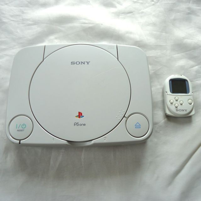 SONY PSone プレイステーション 本体 単体 動作品 ポケットステーション付