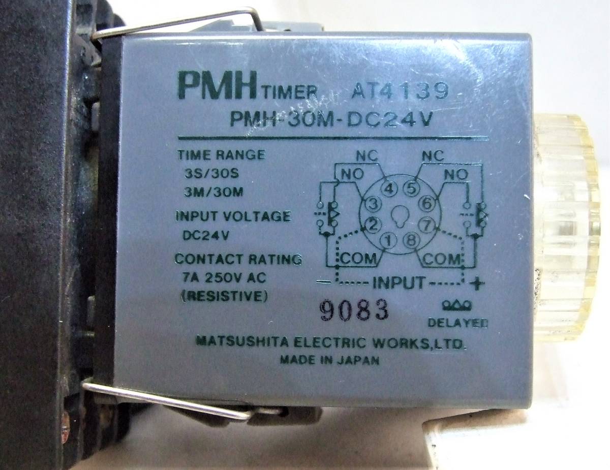 22-5/11 small size timer PMH timer Panasonic PMH-30M-DC24V