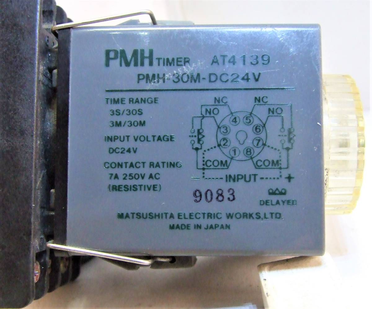 22-5/11 small size timer PMH timer Panasonic PMH-30M-DC24V