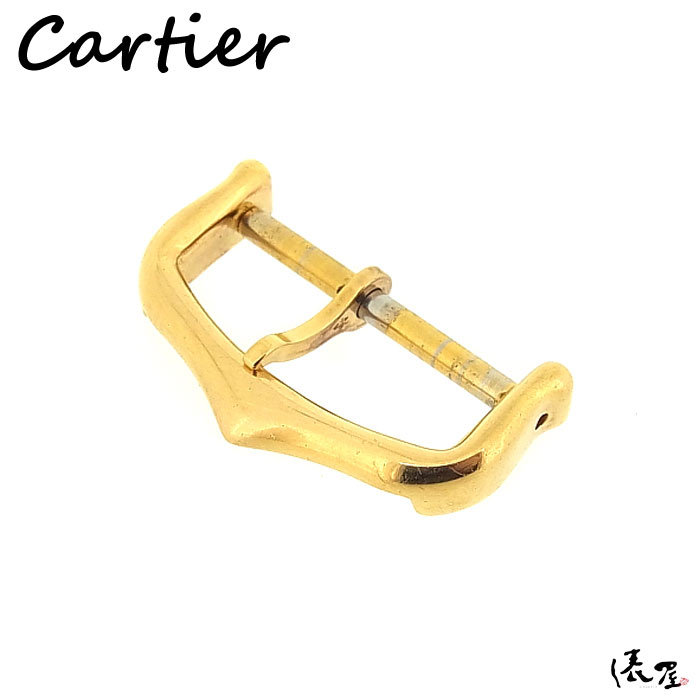 俵屋】カルティエ K18 純正品 尾錠 18mm イエローゴールド 金無垢