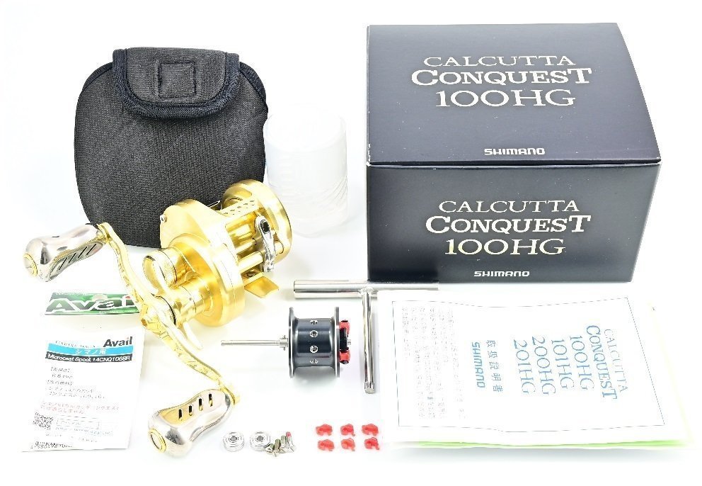 【シマノ】 15カルカッタ コンクエスト 100HG リブレxクレイジー