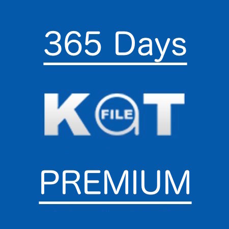 【スピード対応！】公式katfileプレミアム 365日間【5分～24時間以内対応】