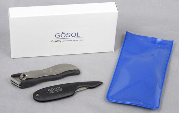 送料198円■PW1038■▼GOSOL(ゲーゾル) 爪切り 爪やすりセット 5点【シンオク】【クリックポスト発送】_画像2