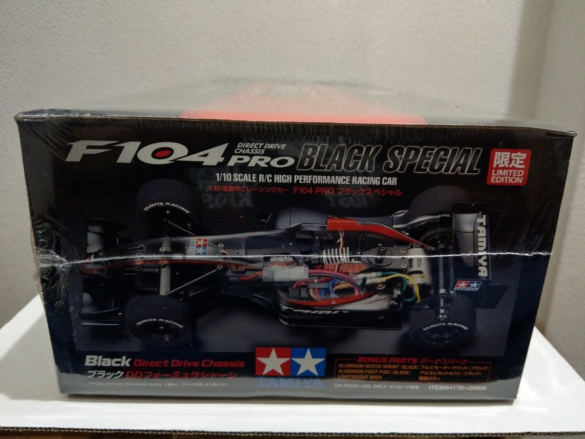 ◎タミヤ/TAMIYA/DDシャーシ★1/10 F104 PRO ブラックスペシャル★限定品/TRF/軽量ボディセット付属◎