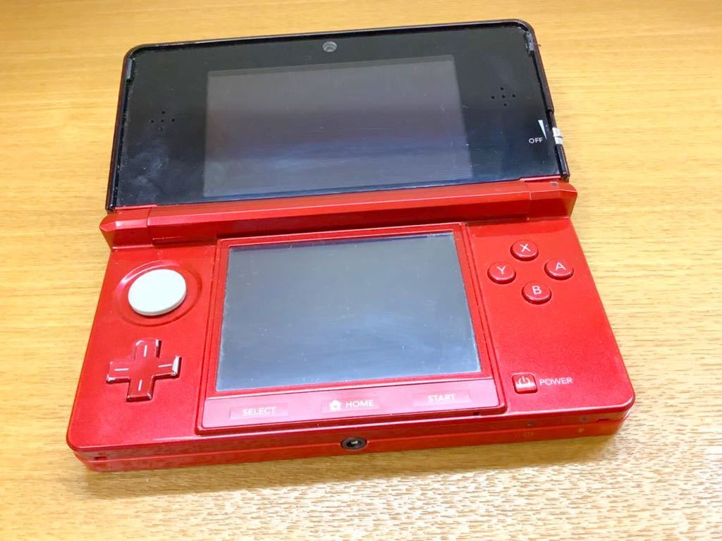 ニンテンドー3DS CTR-001 レッド 本体 ACアダプター 3DS ソフト まとめ