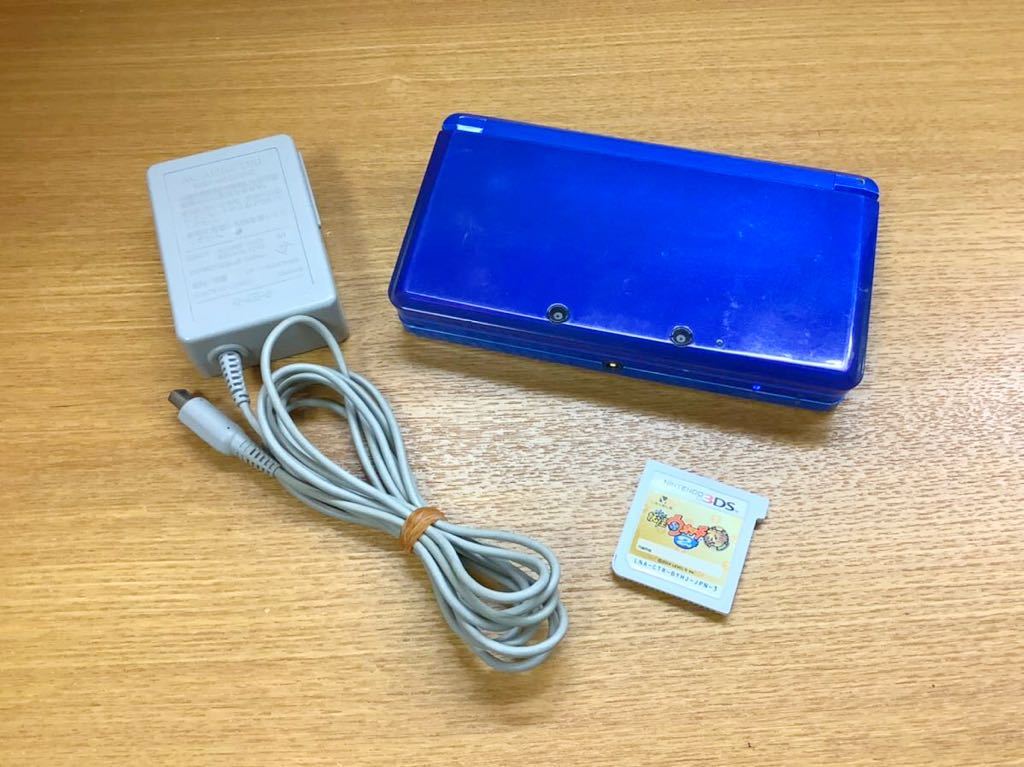 ニンテンドー3DS CTR-001 ブルー 本体 ACアダプター 3DS ソフト まとめ