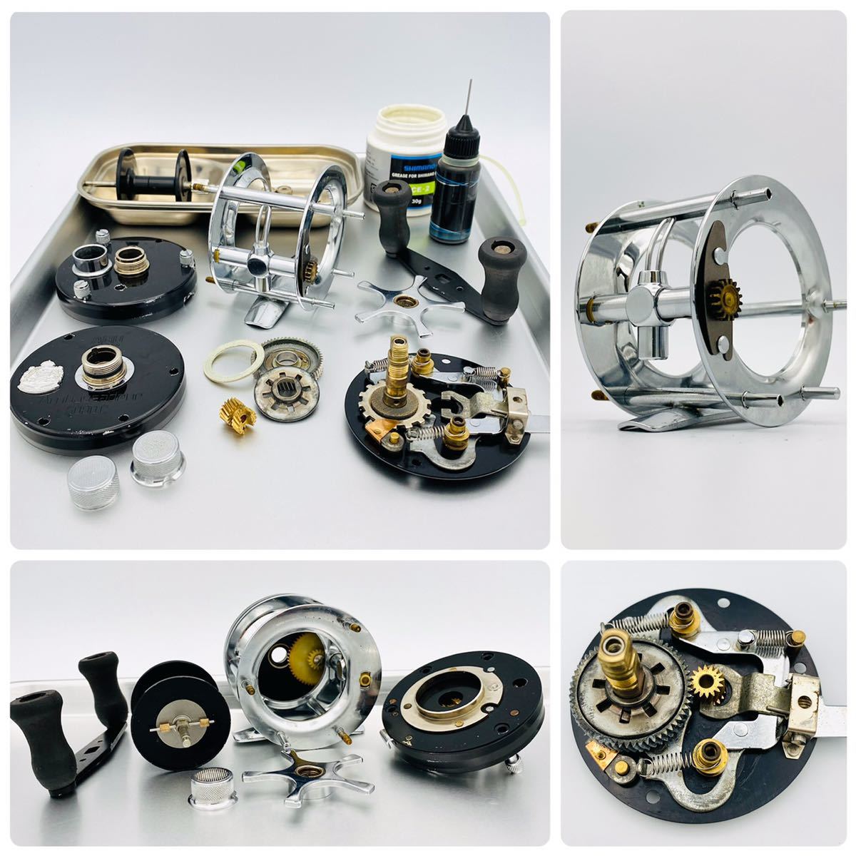 1円~ 極希少 75年 ABU アンバサダー 5000C 釣りキチ三平 整備済 オールド アブガルシア ベイト/右/山リム/ヴィンテージ/バス/雷魚/レア