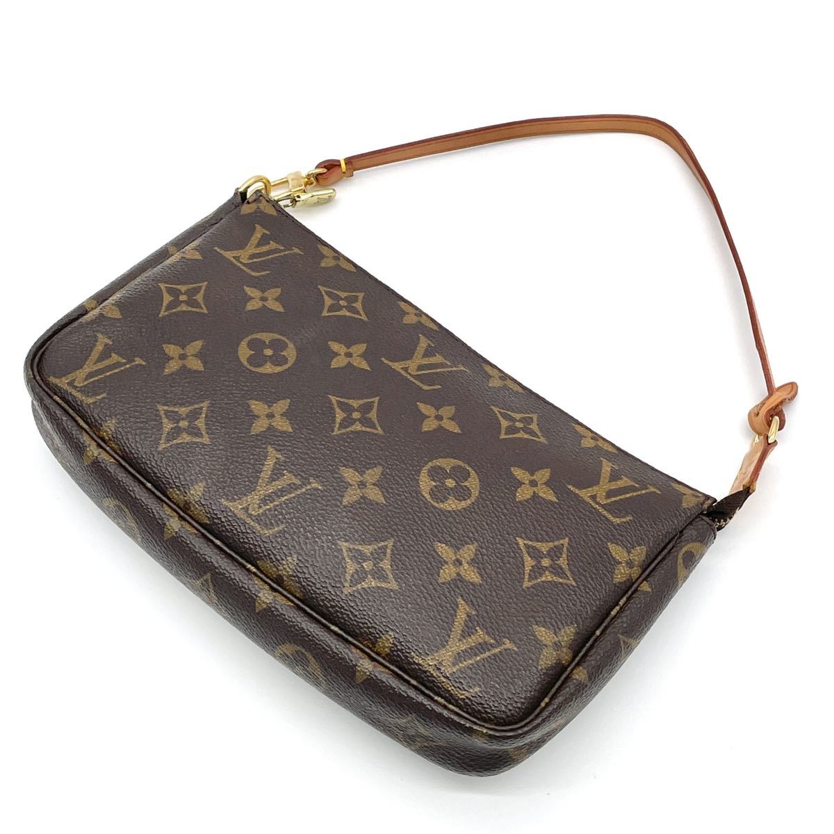 極美品 LOUIS VUITTON ルイヴィトン モノグラム ポシェット アクセ