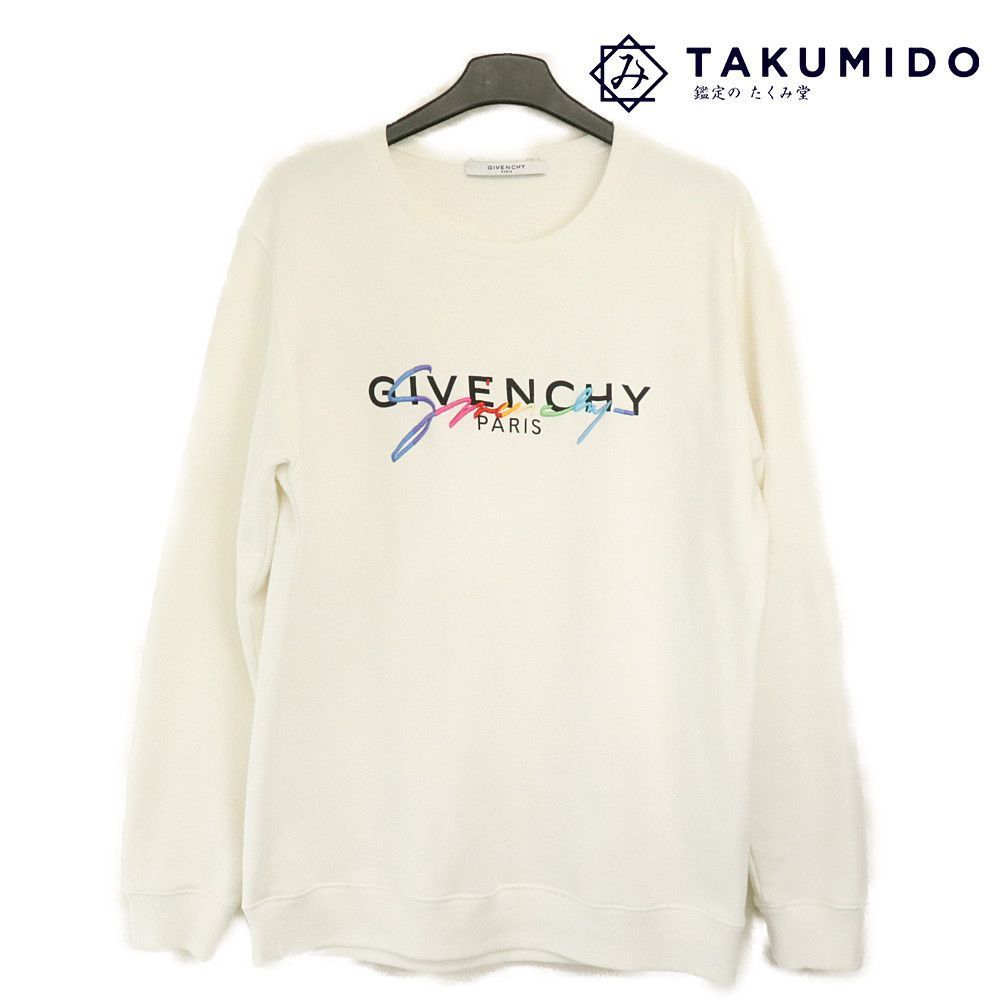 全商品オープニング価格! ロゴ 服 GIVENCHY ジバンシィ トレーナー 266701 中古A ホワイト サイズS メンズ 男性用 全商品オープニング価格! ロゴ 服 GIVENCHY ジバンシィ トレーナー 266701 中古A ホワイト サイズS メンズ 男性用