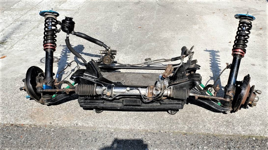 直接引取限定 AE86後期 メンバー 足回り一式 ステアリングラック