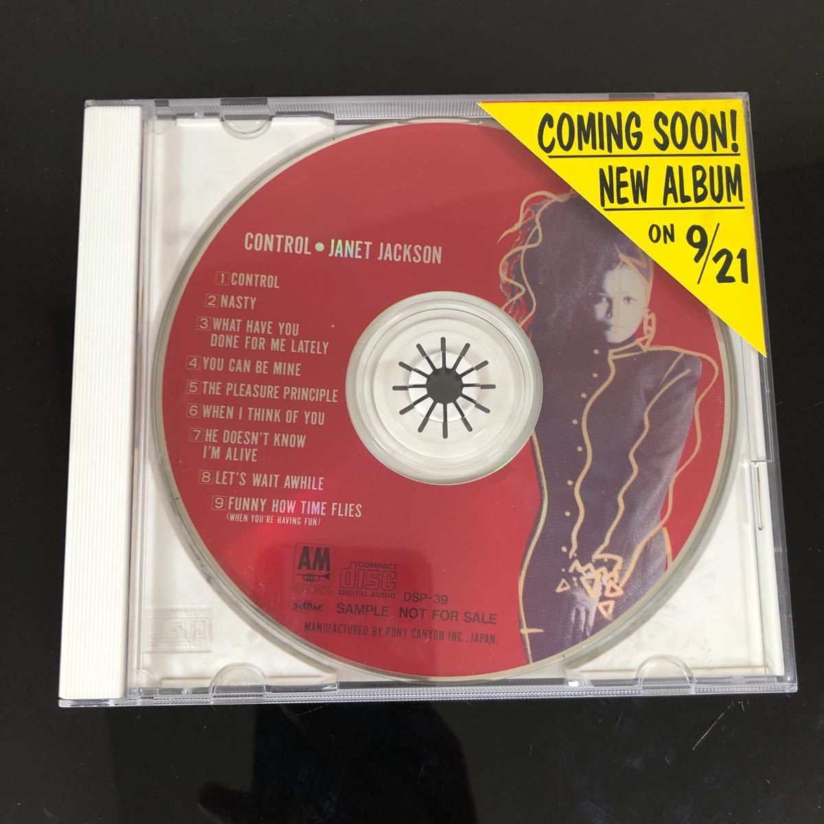 5%123 見本品 ジャネット・ジャクソン / コントロール nizam-ul ...