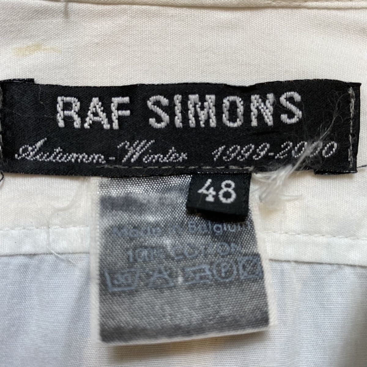 稀少】RAF SIMONS ラフシモンズ アーカイブ 1999-2000AW シャツ