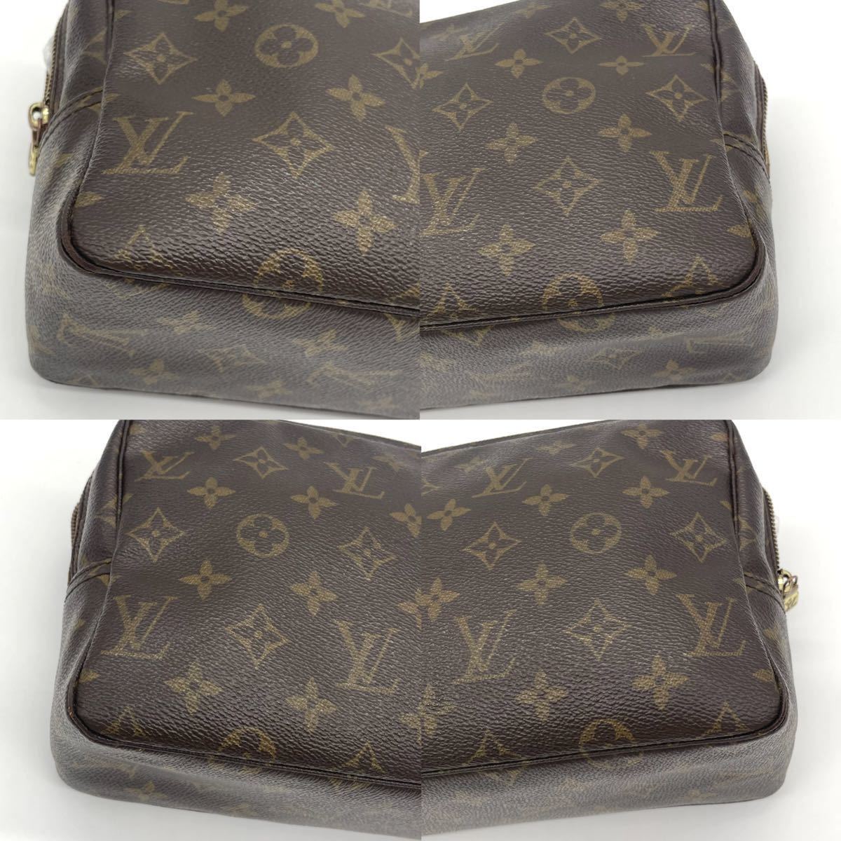 ●ルイ・ヴィトン トゥルーストワレット28 モノグラム ポーチ M47522 セカンドバッグ 化粧ポーチ LOUIS VUITTON●_画像6