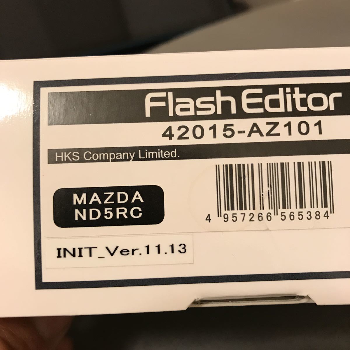 HKS Flash Editor flash Editor - Mazda Roadster ND for 