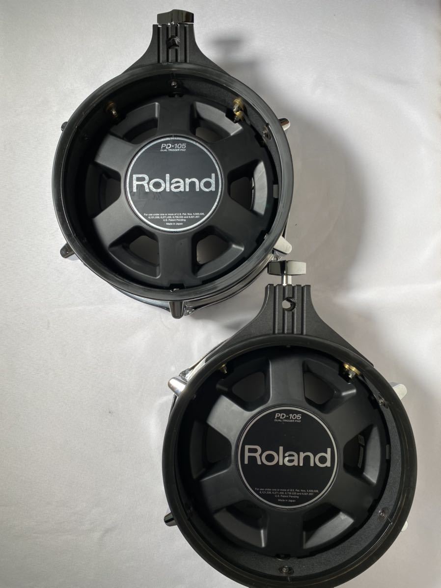 ローランド電子ドラムPD-105BK×2個の画像9