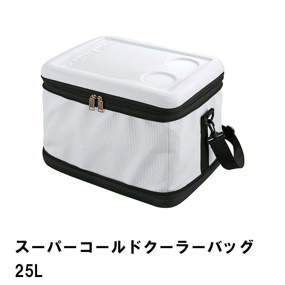 保冷バッグ 25L 大型 クーラーバッグ 大容量 幅38 奥行29 高さ29 保冷 コンパクト 折りたたみ テーブル メッシュポケット M5-MGKPJ00755_画像1