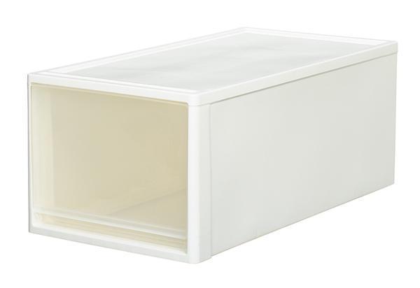  clothes case drawer storage case slim stocker stylish white M5-MGKEA0111WH