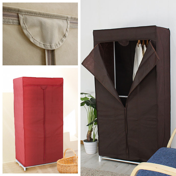  вешалка 2 уровень с покрытием 75 ширина шкаф пальто вешалка одежда место хранения Brown M5-MGKMY1948BR