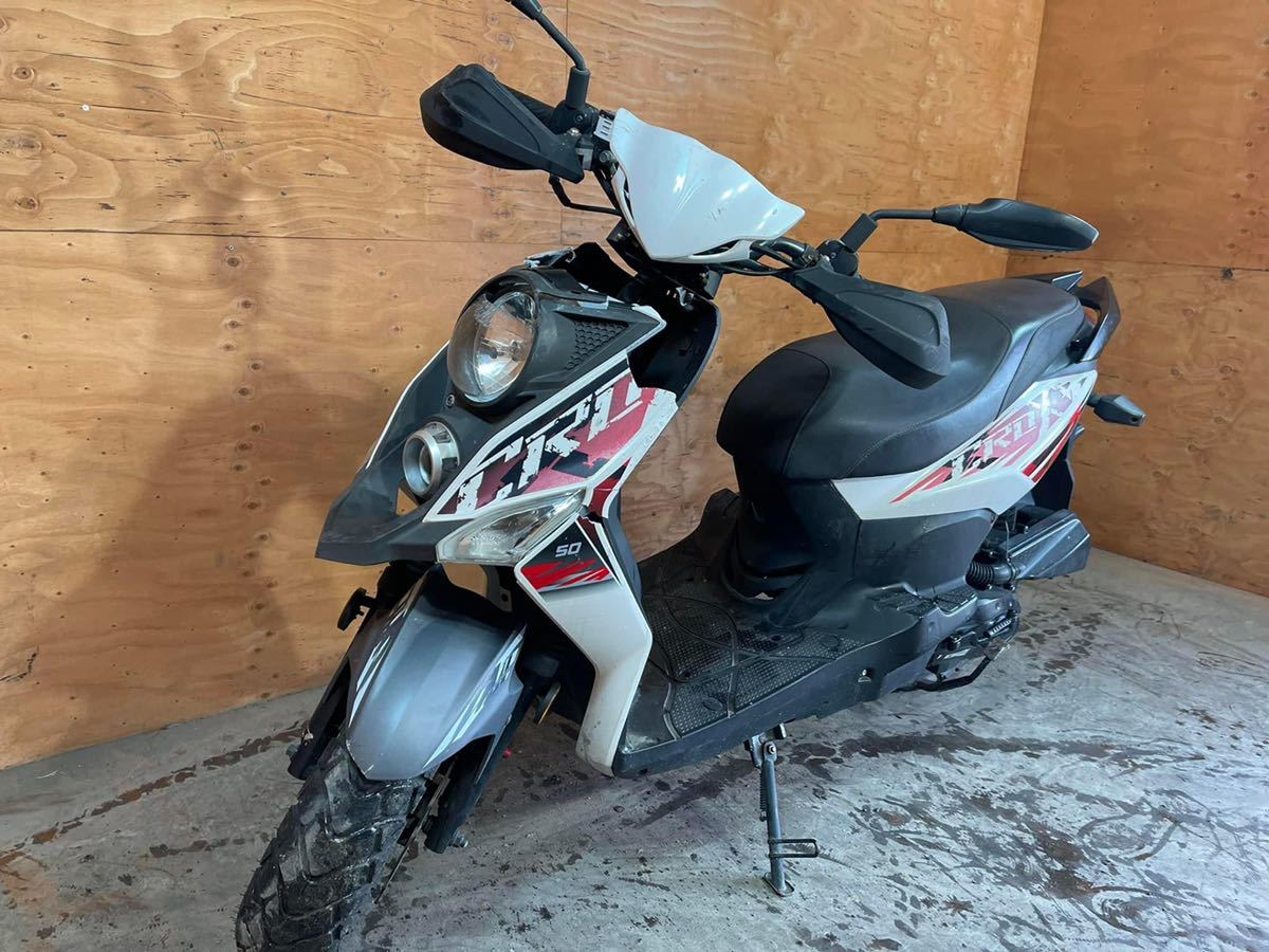 ☆お支払総額2.5万円☆ SYM クロックス50 車格大きい50ccスクーター