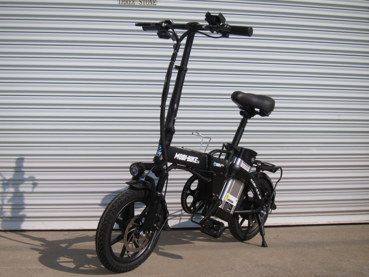 [ outlet ] MOBI-BIKE 36 full electric ak with a self-starter mo pet 14 -inch black 